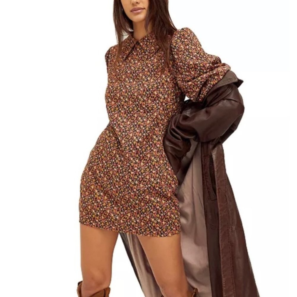 Making Plans Mini Dress by Free People